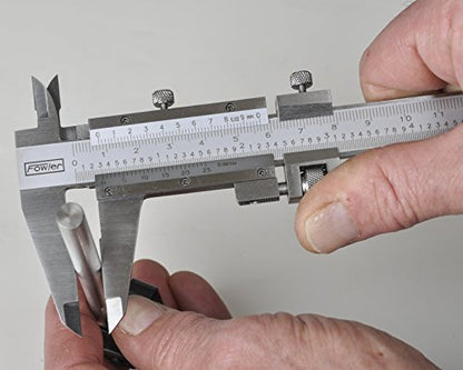 Fowler 52-058-016-0, Vernier Caliper with 0-6"/150mm Measuring Range - style: 6 inches 0.001 52-058-016-0
