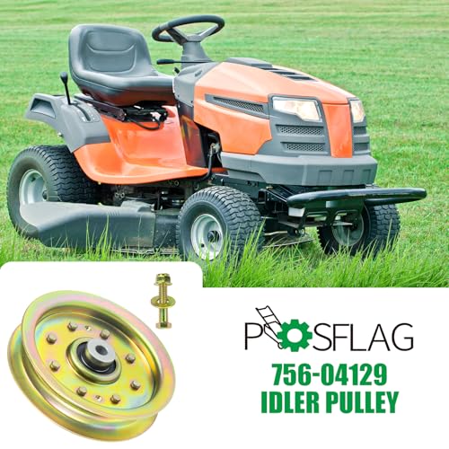 756-04129B Idler Pulley 4.25 for Cub Cadet 50" RZT 50 LTX 1050 Deck - color: T1 1x756-04129 Yellow