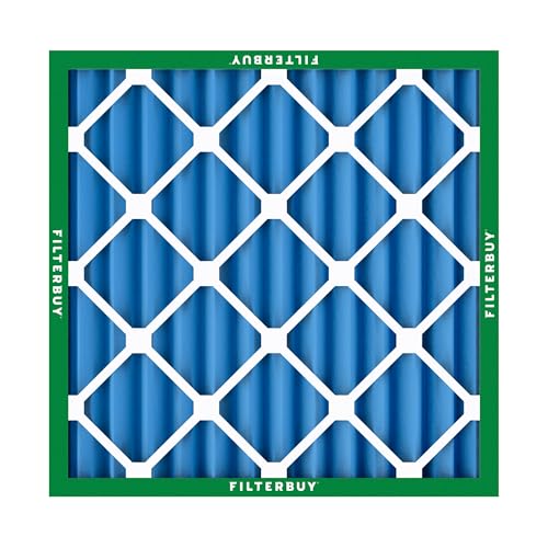 Filterbuy 11.25x11.25x2 Air Filter MERV 13 Smoke & Allergy Defense (4-Pack) - size: 11.25x11.25x2