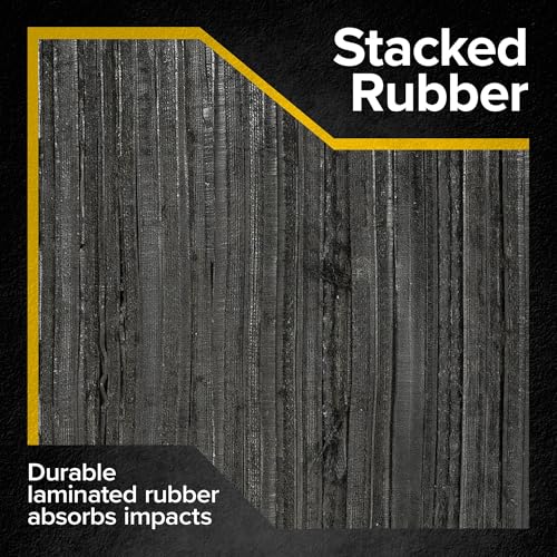 Rubber Dock Bumper, 36" x 12" x 4.5", 3/4" Mounting Holes, Guardian - size: 36" x 12" x 4.5"