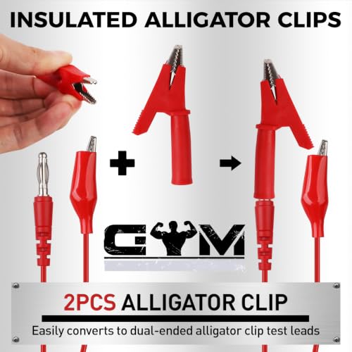24-Piece Back Probe Kit, Multimeter Back Probe Pins with Test Leads, Alligator Clips, Piercing Probes, Automotive Electrical Circuit Diagnostic Tool Set for Car Repair - color: 24-Piece Multi-color