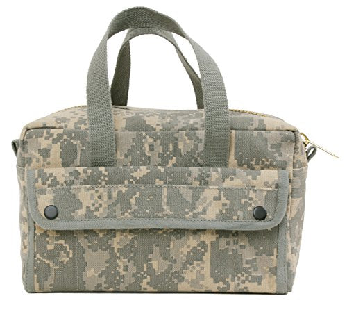 Rothco Mechanics Tool Bag with Brass Zipper - color: ACU Digital Camo