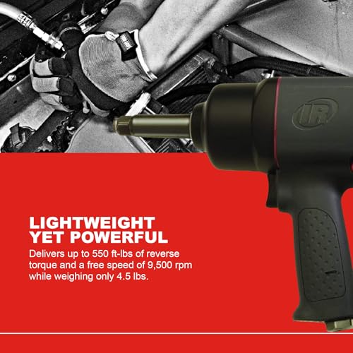 Ingersoll Rand 2130-2 1/2" Drive Air Impact Wrench with 2" Extended Anvil - style: 2130-2 - 2" Drive Air Impact Extended Anvil