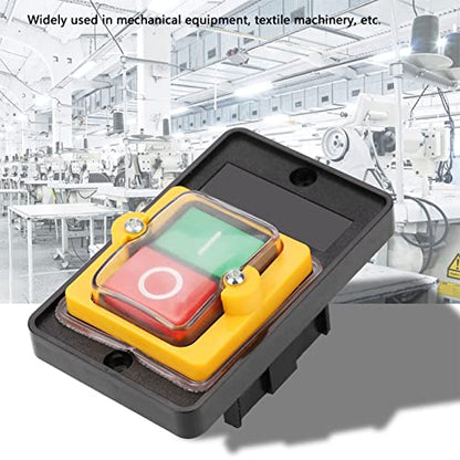 2pcs AC220V/380V Pushbutton Switch, KAO-5 ON/Off Industrial Control Button