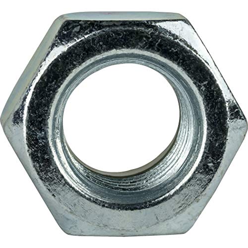 Fastenere Nylon Insert Hex Lock Nuts #4-40 Grade 2 Zinc, Clear Finish, Vibration-Resistant, Durable Hardware Nuts for Secure Fastening, Locking Nut, (100-Pack) - size: #4-40 (100 Pack)