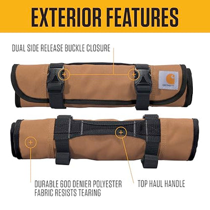 Carhartt 18 Pocket Utility Roll Gravel - color: Gravel, size: 18 Pocket