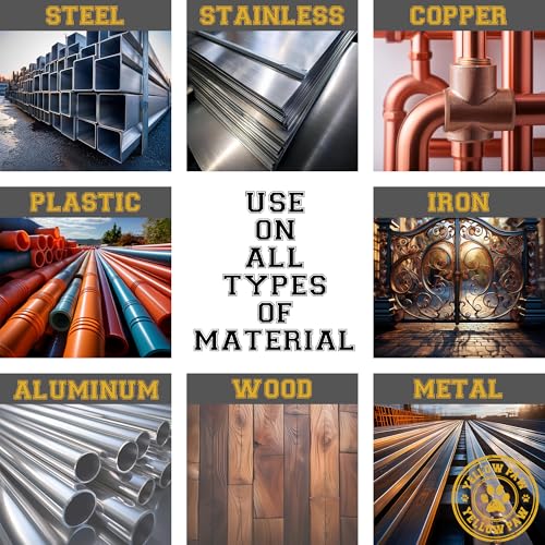 15/16 Inch Drill Bit for Metal - Industrial Grade M35 Cobalt Titanium Aluminum Nitrite - 15/16" Diameter & Total Length of 6" with Working Length of 3" Easily Drill Into Metal, Steel, & Aluminum - size: 15/16"