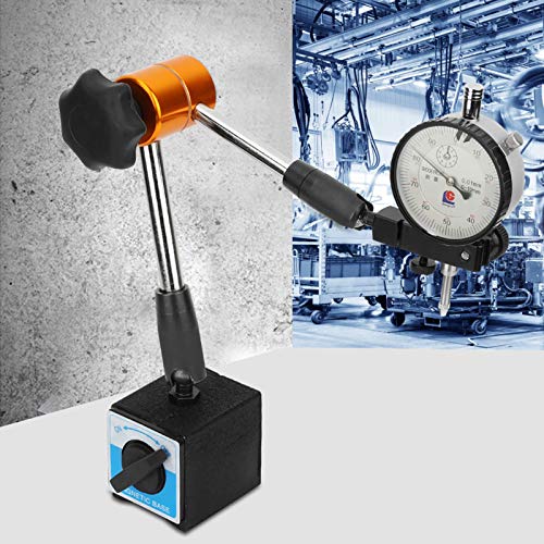 Oumefar Dial Indicator with Magnetic Base, Aluminum Alloy Flexible Arm 15in