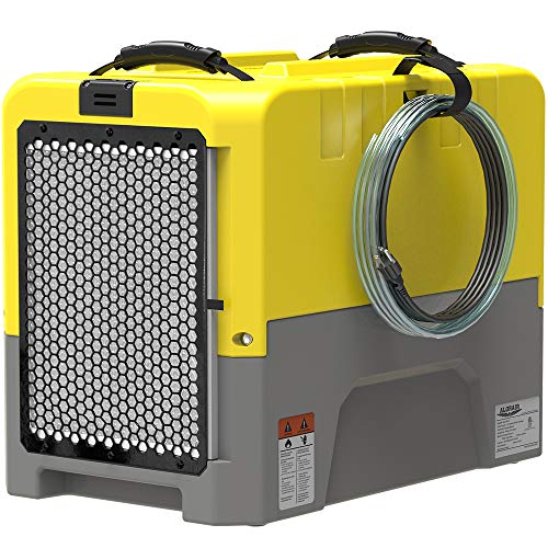 ALORAIR 180 PPD Commercial Dehumidifier with Pump, 6-Year Limited Warranty - color: Yellow