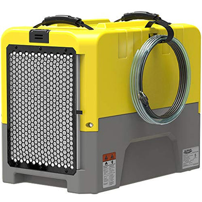 ALORAIR 180 PPD Commercial Dehumidifier with Pump, 6-Year Limited Warranty - color: Yellow