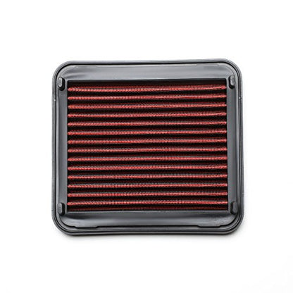 DNA Motoring AFPN-094-RD Clean Air Washable Drop In Panel Air Filter Enhance Engine Performance Power & Acceleration Improve [Compatible with 01-03 Toyota Prius] - style: 01-03 Prius Red