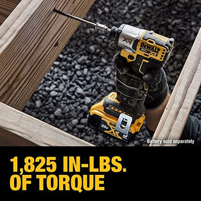 DEWALT 20V MAX XR Impact Driver, 1/4 Inch High Torque Brushless 3 Speed Premium Cordless with LED Light, Extended Runtime, Tool Only (DCF845B) - style: NEW - 20V MAX XR Impact Driver Bare Tool