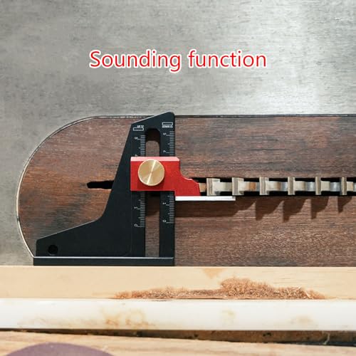 Precisions Height Gauge for Woodworking Aluminum Alloy Construction Height Measuring Tool Lockable Design Gauges Digital Gauges Woodworking Precisions Aluminum