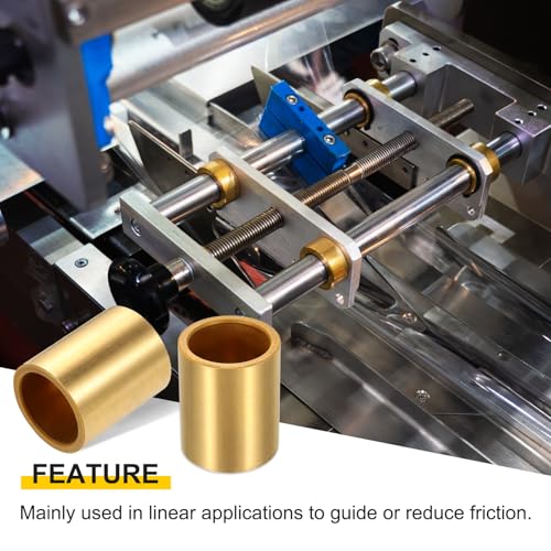 uxcell 16Pcs Sleeve Bearings, 8mm Bore x 12mm OD x 15mm Length - size: 8mm Bore x 12mm OD x 15mm Length