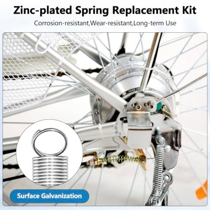 420 Pcs Spring Assortment Kit,20 Different Sizes Zinc Plated Springs Set