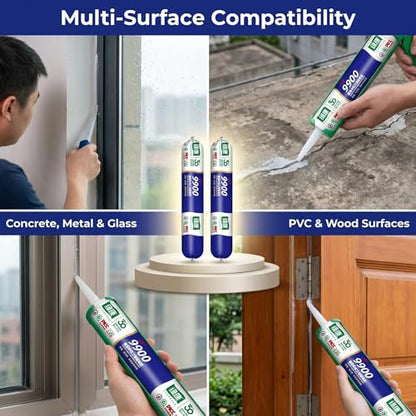 2026 NEW 9900 Sealant Waterproof,Silicon Waterproof Sealant - color: White, size: 9900