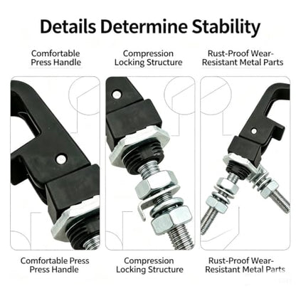 L-Shaped Handle Pull-Type Latch – for Distribution cabinets, Sheet Metal cabinets, enclosures and Industrial cabinets