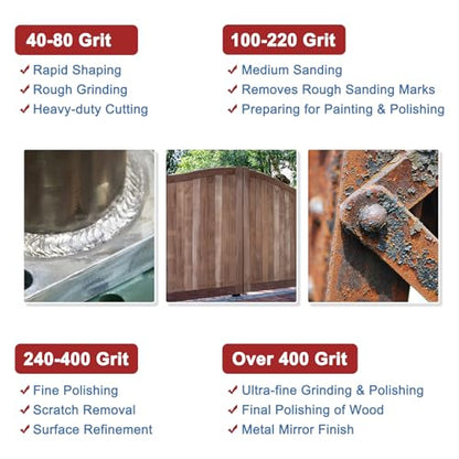 Sandpaper Roll 1Inch 30FT 60Grit Aluminum Oxide Emery Cloth Roll - size: 1 Inch x 30 Feet 60 Grits