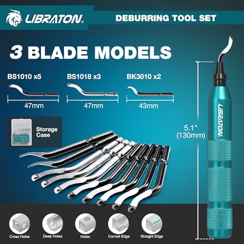 LIBRATON Deburring Tool 3d Printing, Countersink Chamfering Reamer Tool