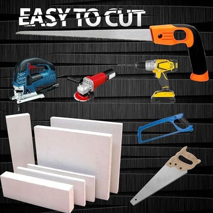 2 Pack Ceramic Fiber Board, 1" Thick x 12" x 24", Fireproof Board - size: 1" x 12" x 24" / 2 PCS