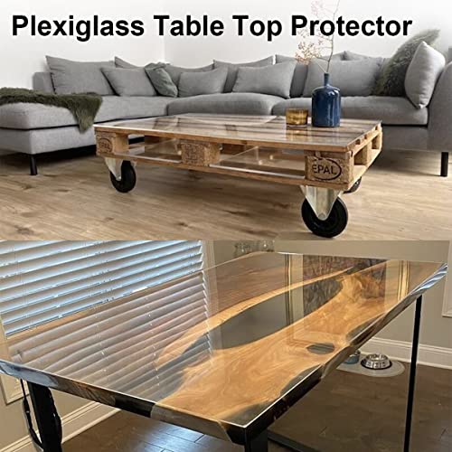 2 Pack Acrylic 24x48 Plexiglass Sheet 1/8 inch Thick - Clear Transparent Acrylic Sheets 24 x 48 for Laser Cutting,Signs,Crafts,Machine Cover,Shelves,Display,Tabletop,Windows Glass - size: 2 Pack 24x48inch 1/8 thick