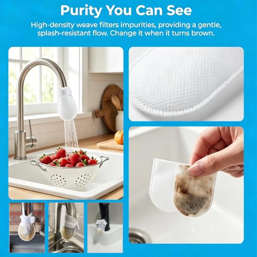 50Pcs Universal Faucet Filter Cotton Bag - size: 50Pcs