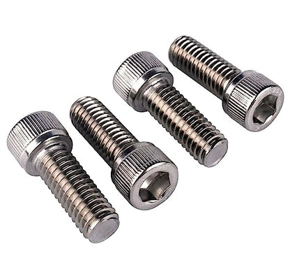 3/8-16 x 1-1/2" Allen Hex Socket Head Screw Bolt, 304 Stainless Steel 18-8, UNC Machine Full Thread, Pack of 10 - size: 3/8-16 x 1-1/2" (10 PCS)