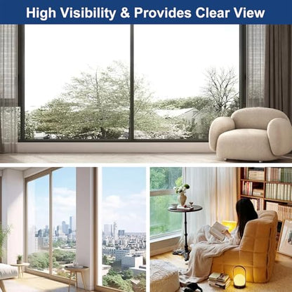 304 Stainless Steel Window Security Screen Mesh Roll, 39.4in x 98ft