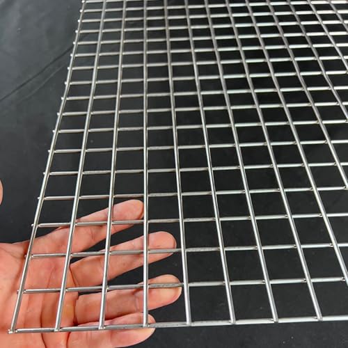 11Gauge 30"x15"Stainless Steel Hardware Cloth 1 inch Delivered Flat|Strong Heavy Wire Fence Chicken Wire Fencing Metal Screen for Screen Door Mesh,Poultry Cage,Grill Mesh,Bird Netting,Pet Metal Grate - size: 30"x15", style: 11 Gauge, 1 inch Holes