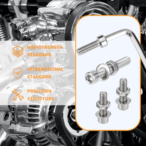 360 Pcs M4 Screws and Nuts Set - Hex Socket Head Cap Screws, Bolts, Nuts, and Washers Assortment - Stainless Steel, Fully Threaded Metric Machine Screw Kit - size: M4