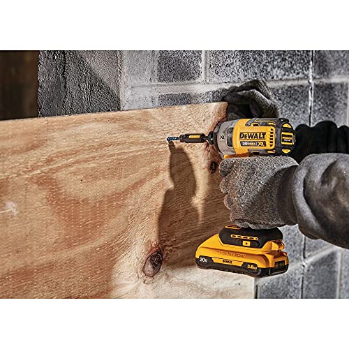 DEWALT 20V MAX XR Impact Driver, Brushless, 3-Speed, 1/4-Inch, Tool Only (DCF887B) - style: 20V MAX XR Impact Driver Bare Tool
