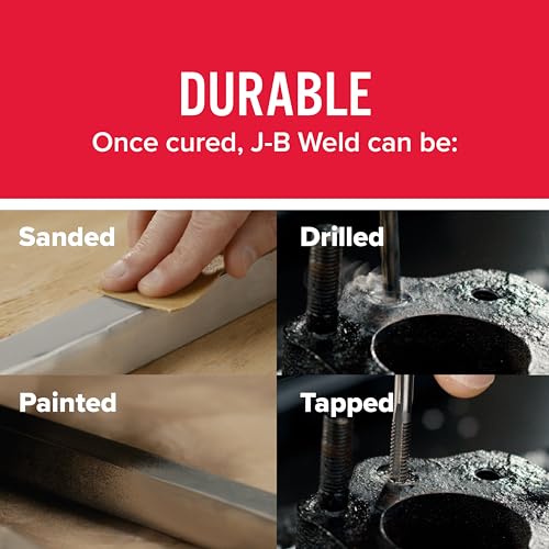 J-B Weld 8265S Cold Weld Steel Reinforced Epoxy with Hardener, 2 oz (1)