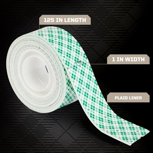 Scotch Indoor Double-Sided Mounting Tape, White, 1 Roll, 1 x 125 in