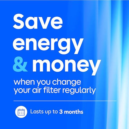 Filtrete 16x20x1 Air Filter, MERV 11, MPR 1000, Allergens & Pet Dander, 3-Month AC and Furnace Filters, Cleaner Air, Reliable Airflow, 4 HVAC Filters (Actual Size 15.68 x 19.68 x 0.81 in) - size: 16x20x1