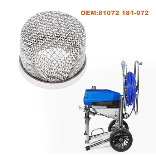 SING F LTD 4pcs 3/4 Inch NPT Stainless Steel Pump Inlet Strainer Filter Replace OEM 81072 181-072 Compatible with 695 795 1095 1595 3900 5900