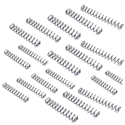 150pcs Compression Spring, 304 Stainless Steel Small Spring (0.3 * 4 * 25mm), 4mm OD, 25mm Length, 0.3mm Wire Diameter - size: 0.3*4*25mm