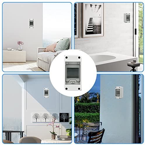 IP65 Waterproof 3-Way Distribution Box with DIN Rail - color: 3 Way