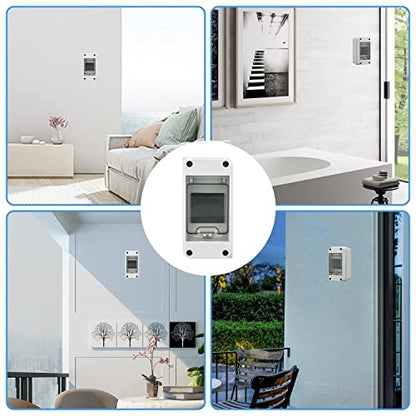IP65 Waterproof 3-Way Distribution Box with DIN Rail - color: 3 Way