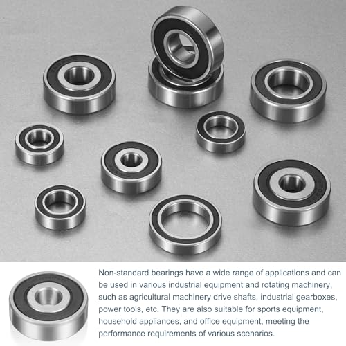 uxcell 4Pcs 15267-2RS Non-Standard Ball Bearings 15mm ID x26mm OD x7mm T - size: 15267-2RS