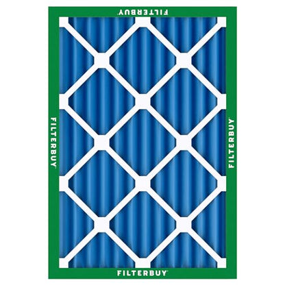 Filterbuy 10x15x2 Air Filter MERV 13 Smoke & Allergy Defense (4-Pack) - size: 10x15x2