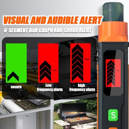 Natural Gas Leak Detector with Audible & Visual Alarm - style: Pen Type