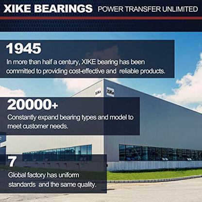 XIKE 6009-2RS Sealed Deep Groove Ball Bearings, 45x75x16 mm, 10-Pack - size: 6009-2RS - 45x75x16 mm
