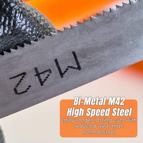 Bandsaw Blades for Milwaukee M12 Fuel Bandsaw, 30-9/16" x 1/2" x 0.02", Portable Band Saw Blades, 10/14 TPI, Bi-Metal M42, 3 Pack - size: 3 pcs 10/14 tpi