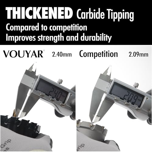 3.5" Tungsten Carbide Tipped Hole Saw Drill Bit for Hard Metal, 88.9mm Hole Cutter for Sheet Metal, Stainless Steel, Iron, Wood, Plastic - size: 3-1/2 in