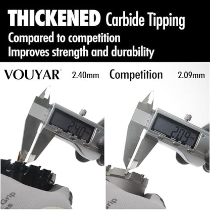 3.5" Tungsten Carbide Tipped Hole Saw Drill Bit for Hard Metal, 88.9mm Hole Cutter for Sheet Metal, Stainless Steel, Iron, Wood, Plastic - size: 3-1/2 in