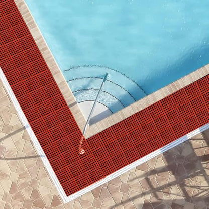 Agfabric 24x48x1in Fiberglass Grating Cover, Heavy Duty FRP Cover for Car Wash, Trench Drain, Driveway Patio Drain Channel, Wearproof, Rustless, Prevent Debris Blocking Channels, Red, 1pc - color: Red, size: 2ftx4ft x 1in