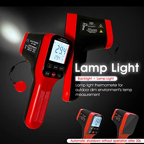 Digital Pyrometer -58°F to 2912°(-50°C to 1600°C) High Temp Thermometer Gun