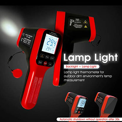 Digital Pyrometer -58°F to 2912°(-50°C to 1600°C) High Temp Thermometer Gun