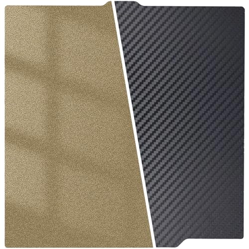 Build Plate for ELEGOO Centauri Carbon Build Plate 260x271mm, Dual-Sided PET PEI Magnetic Spring Steel Bed CC/CC2 Plate, High-Temp Resistant Printing Surface for ELEGOO CC/CC2 3D Printer - size: 260x271