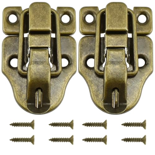 SDTC Tech 2-Pack Retro Bronze Style Box Toggle Latch - color: Bronze
